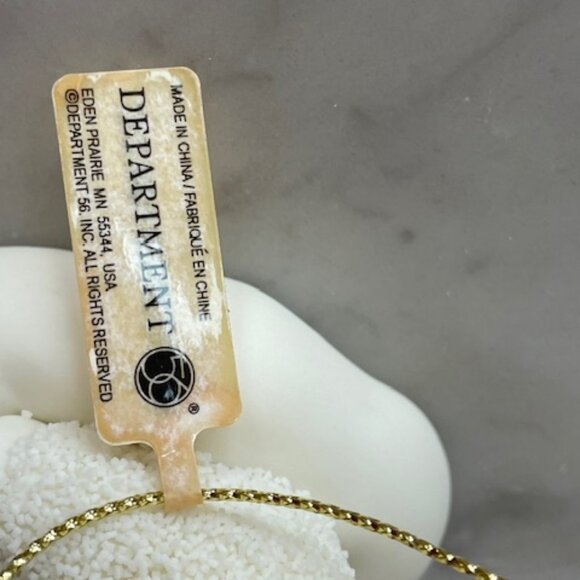 DEPARTMENT 56 Snowbabies Angelic Wishes Sitting Figurine Ornament IOB Vintage - Picture 10 of 16